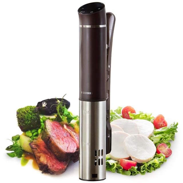 アイリスオーヤマ スリム 低温調理器 LTC-02-T カカオブラウンの通販は