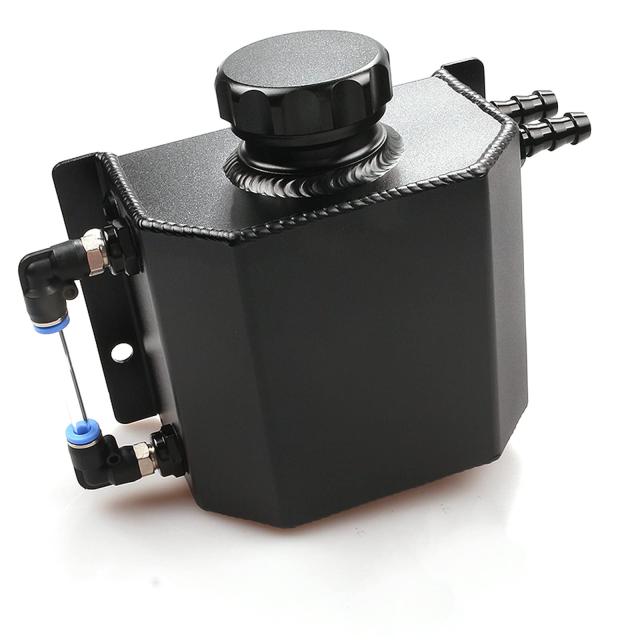 VEHSUN リザーバー タンク クーラント ラジエータタンク リザーブタンク オーバーフロータンク オイルキャッチ 1Lアルミ製 オート ラジエの通販は