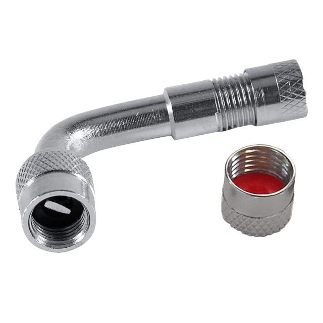 KEWAYO 4個入り バルブ延長チューブ バイク用エアーバルブ L型