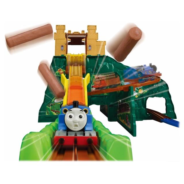 プラレール トーマス きかんしゃトーマス がたがた! ビューン! どきどきマウンテンDX （初回特典タルぶっ飛び貨車付き）の通販は