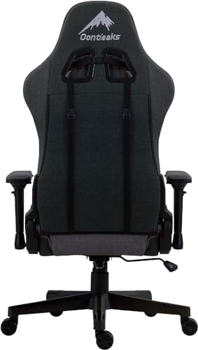 Contieaks(コンティークス) ゲーミングチェア シャスティーナ V2 ファブリック グレー 347812 幅71.5×奥行71.5-103×高さ118-123.5cmの通販は Contieaks(コンティークス) ゲーミングチェア シャスティーナ V2 ファブリック グレー 347812 幅71.5×奥行71.5-103×高さ118-123.5cmの通販は