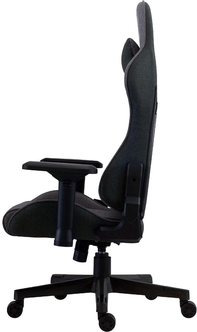 Contieaks(コンティークス) ゲーミングチェア シャスティーナ V2 ファブリック グレー 347812 幅71.5×奥行71.5-103×高さ118-123.5cmの通販は Contieaks(コンティークス) ゲーミングチェア シャスティーナ V2 ファブリック グレー 347812 幅71.5×奥行71.5-103×高さ118-123.5cmの通販は