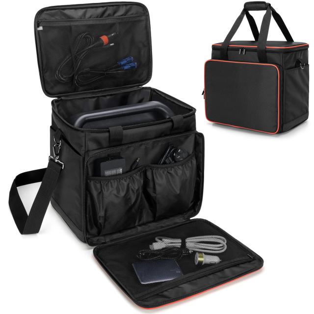Trunab ポータブル電源 収納バッグ Jackery 1500/P15/1000 Proに適合して ポータブル電源 バッグ P15 滑り止めパッド付き 防塵 防水 耐衝