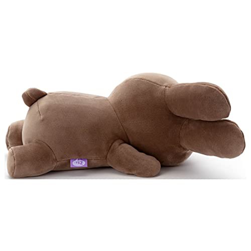 日本最大の ブルーナ すやすやフレンド ぬいぐるみM うさぎ(茶色) 幅約30cm 絵画