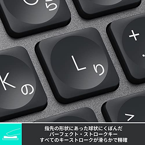 ロジクール MX KEYS mini KX700GR ミニマリスト ワイヤレス イルミネ