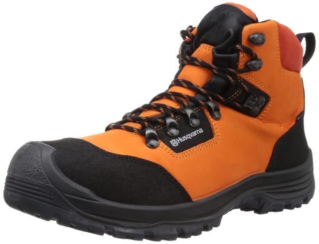 ハスクバーナ ガーデンブーツテクニカル サイズ43 安全ブーツ 597659543 オレンジ/グレー 14,040円