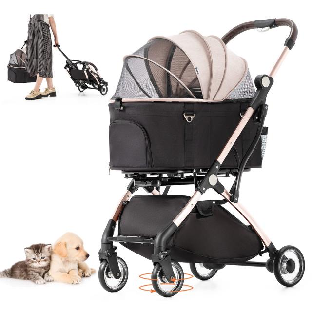 HRking.HANRAY 分離型 折りたたみ ペットカート 3wayモデル