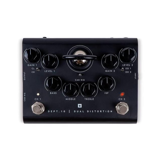 Blackstar ブラックスター ギターエフェクター デュアル ディストーション DEPT.10 DUAL DISTORTION 三極真空管 ECC83 使用