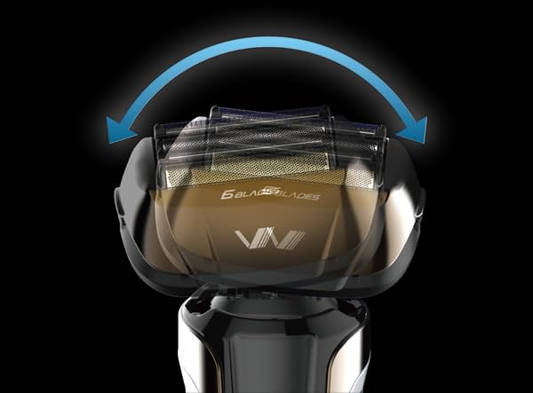 泉精器 IZF-V991-N(ゴールド) ハイエンドシリーズ 往復式シェーバー 6  