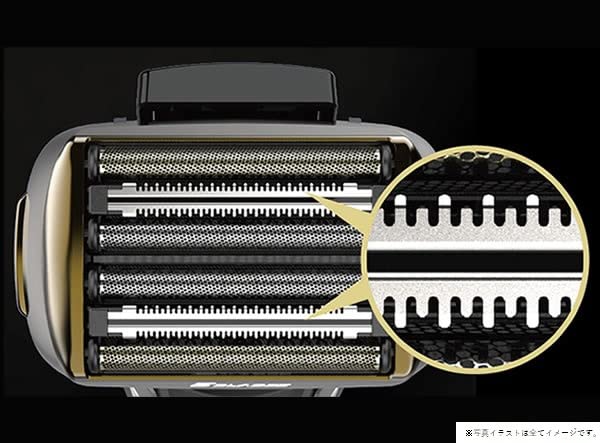 泉精器 IZF-V931-S(シルバー) ハイエンドシリーズ 往復式シェーバー 4枚刃_3