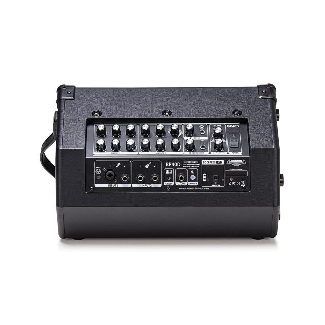 Coolmusic BP40D 充電式アコースティックギターアンプ エレキギターアンプ - キーボードアンプ 80W W/BT リバーブコーラスディレイエフェ