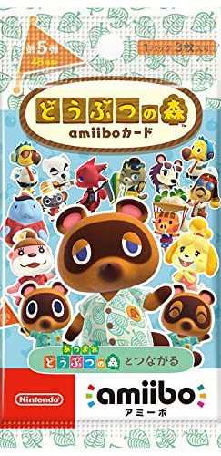 どうぶつの森amiiboカード 第5弾 (1BOX 25パック入り)の通販は