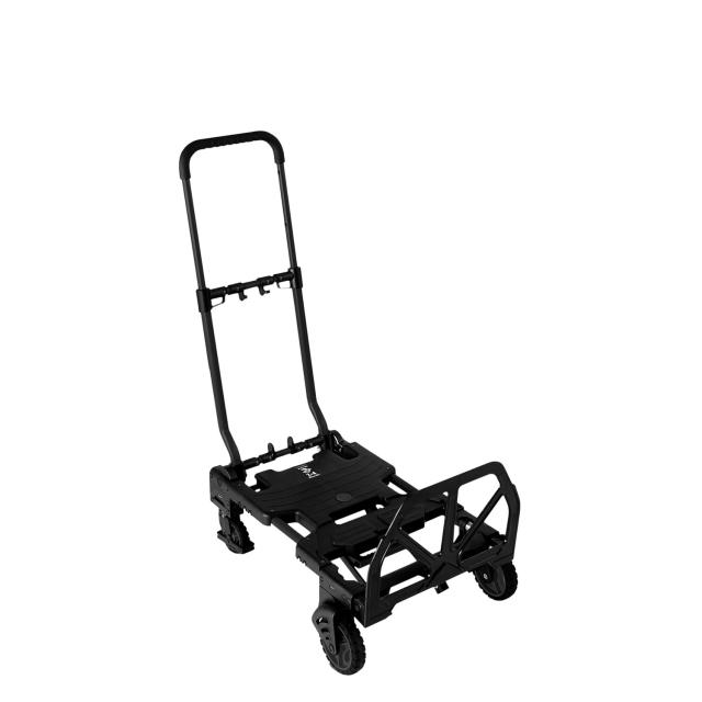 花岡車輌 フラットカート2ｘ4 F-CART 2X4BK 折りたたみ時 W385×D640×H130mm