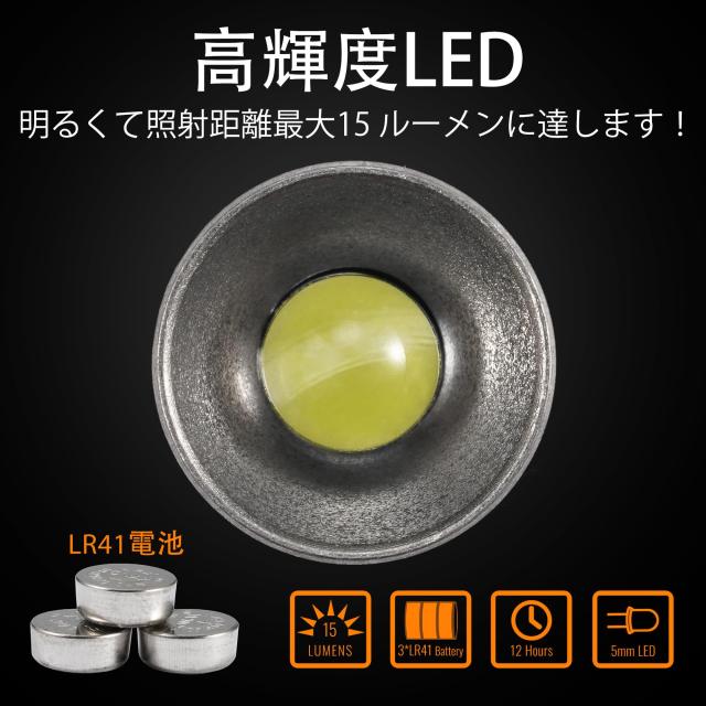 KeyUnity KF00 ミニ懐中電灯 キーホルダーライト EDC懐中電灯 超小型