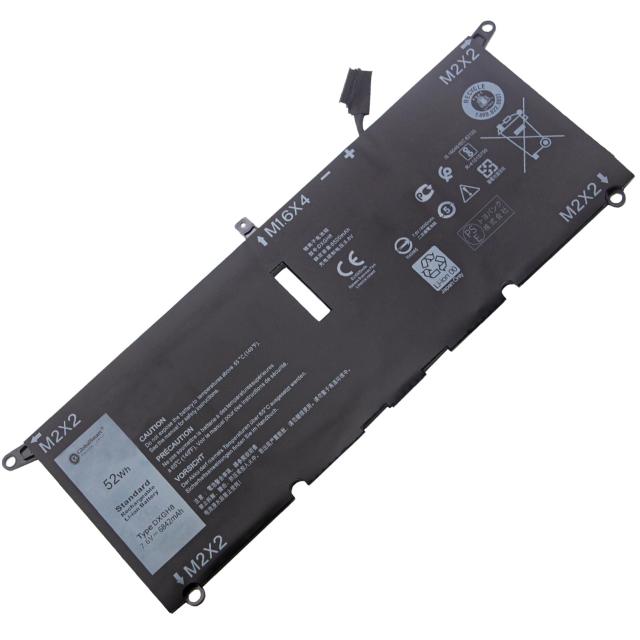 【増量】Dellデル XPS 13 (9380) 9370 7390 Latitude 13 3301 交換用バッテリー H754V 0H754V DXGH8【7.6V・6842mAh 】 ブラック 対応用 の通販は 7,916円