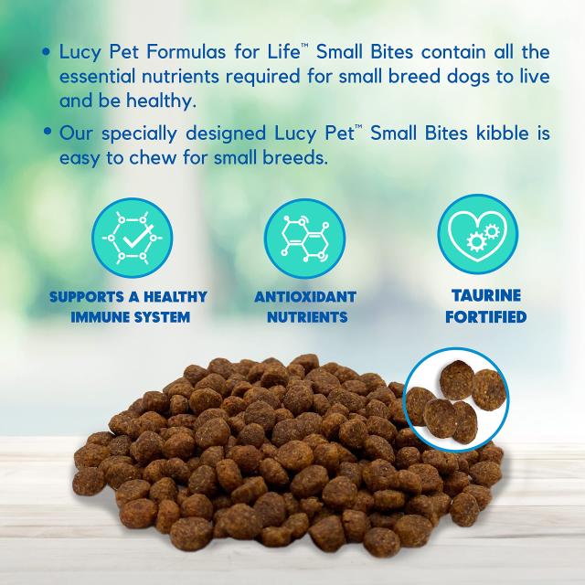 LUCY PET ルーシーペットプロダクツ ダック・パンプキン＆キヌア ドライドッグフード 小粒タイプ 4.5ポンド(2kg)_2
