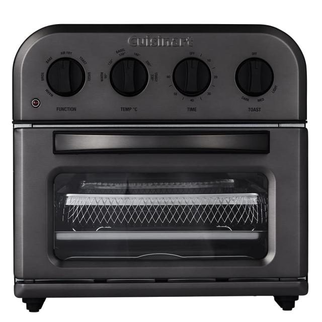 クイジナート ノンフライ オーブントースター 4枚焼き ノンフライ調理 リバーシブルラック 4ダイヤル レシピブック付き ブラック TOA-29Kの通販はその他キッチン家電