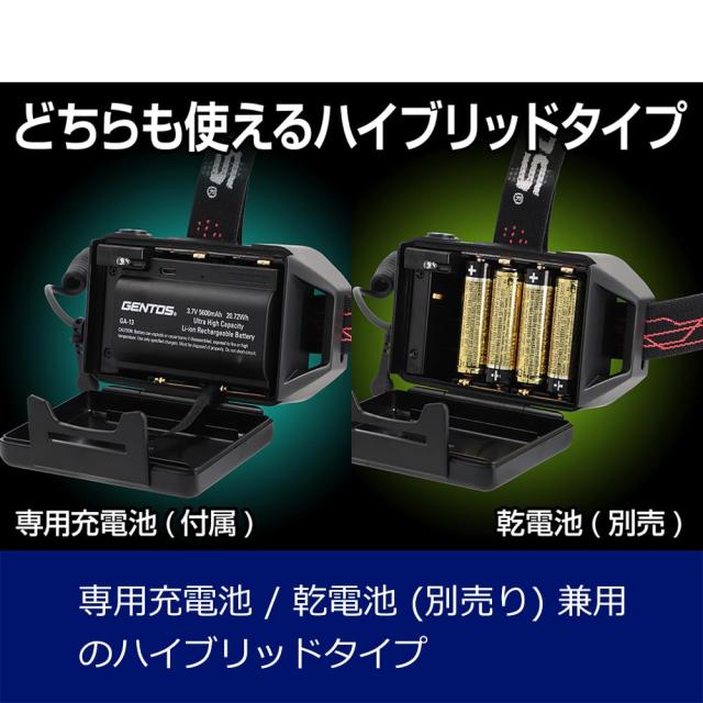 Gシリーズ GENTOS/ジェントス 充電式ヘッドライト GH-200RG【明るさ1200ルーメン/実用点灯7時間/耐水/メーカー５年保証】 専用充電池 /単3乾電池兼用 [日本正規品] : LIVING&HARD ヤフー店 - 通販 - Yahoo!ショッピング