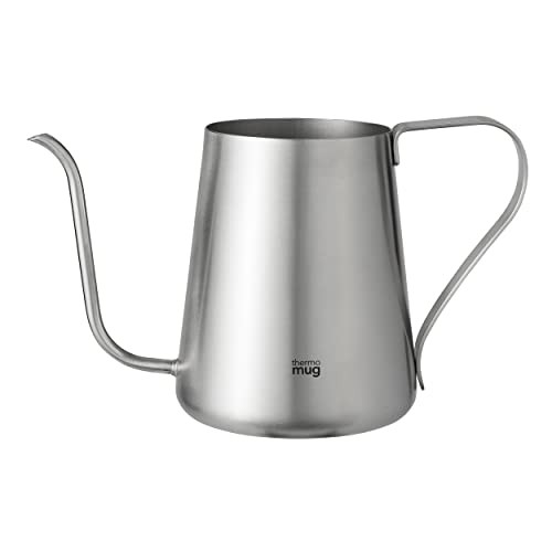 [送料無料]thermo mug(サーモマグ) コーヒードリップポット シルバー 600ml【TSU