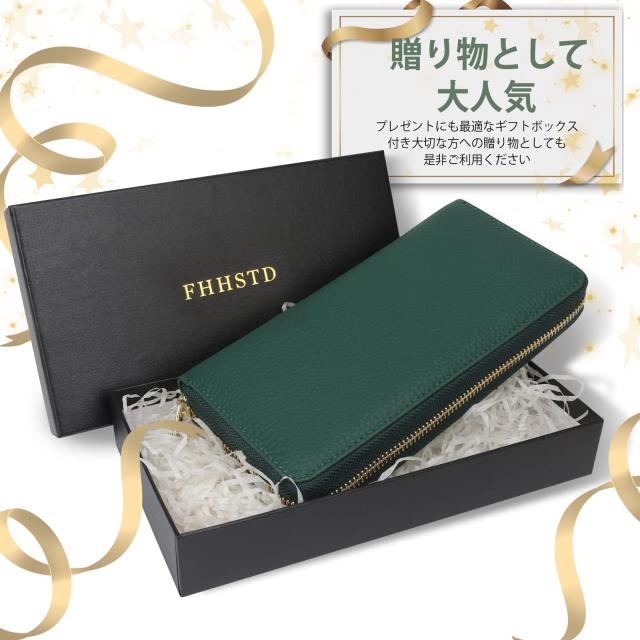 DCLKO 2023年 長財布 レディース 財布 本革 牛革 多機能財布 YKK