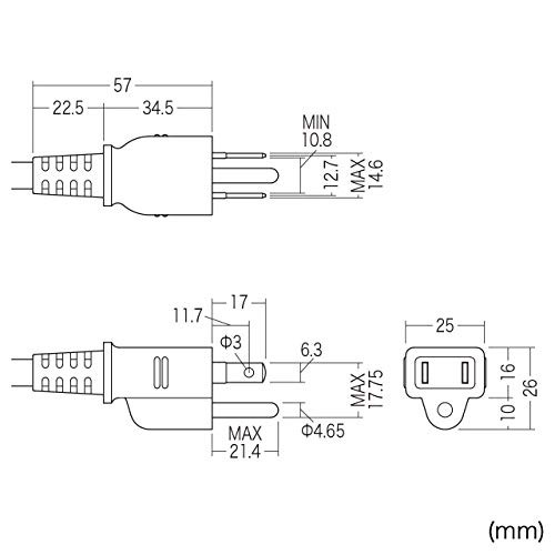 サンワサプライ 工事物件タップ(3P・8個口・5m) TAP-KS8-5 グレーの