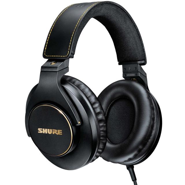 VGP2024 金賞SHURE シュア プロフェッショナル・スタジオ・ヘッドホン SRH840A-A ブラック : 有線 密閉型 折りたたみ式 プロ仕様 スタジオレコーディング スタジオモニタリング ホームレコーディング DJ コンテンツ VGP2024 金賞】SHURE シュア プロフェッショナル・スタジオ