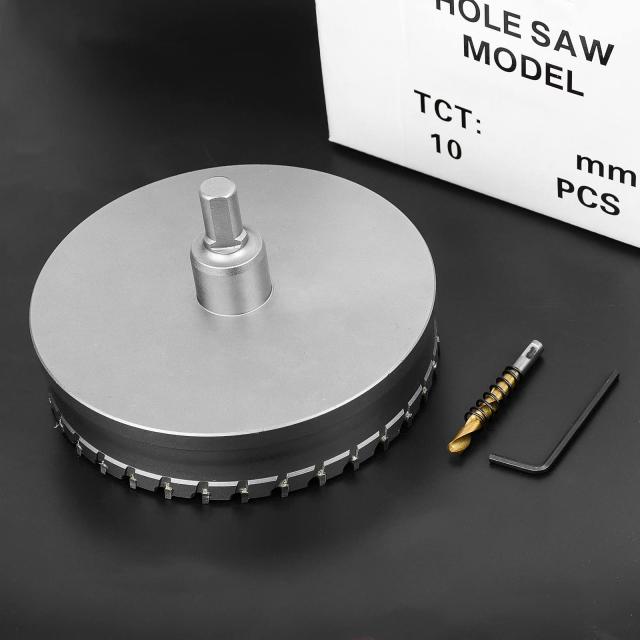 超硬 ホールソー ステンレス T.C.T素材 穴あけ ドリルビット φ150mm 電動ドリル 金属用ホルソー ホールカッター ? 超硬 ホールソー ステンレス T.C.T素材 穴あけ ドリルビット 電動