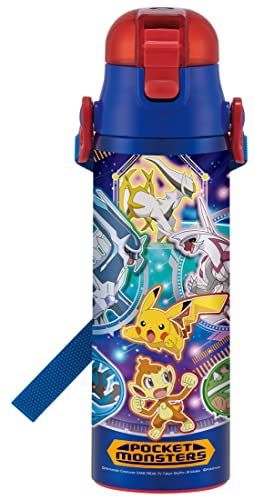 スケーター(Skater) 子供用 ステンレス キッズ 水筒 直飲み 580ml ポケットモンスター