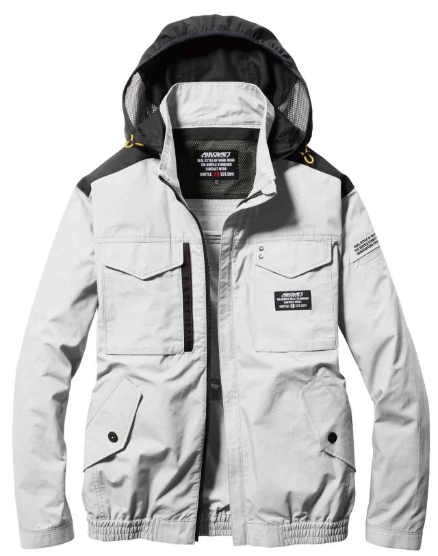 BURTLE バートル エアークラフトブルゾン(ユニセ ックス) 春夏用 シルバー AC1181 5 Mの通販は