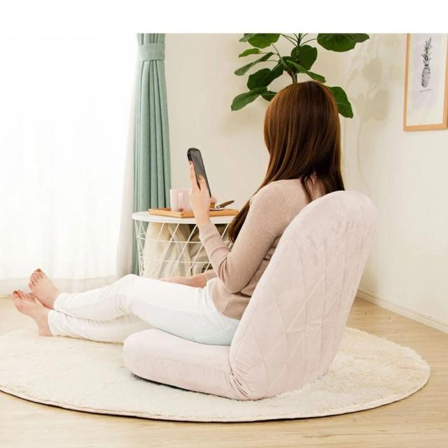 セルタン 座椅子 高反発 コンパクト おしゃれ テクノホワイト 日本製 A1104a-359WH_1