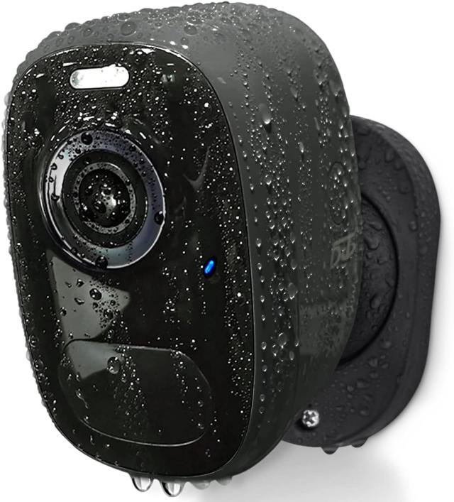 【400万画素 ・夜間カラー撮影】防犯カメラワイヤレス屋外 強力磁 石ブラケット 動体感知アラーム AI分析技術 警報通知 発光威嚇 双方向音の通販は