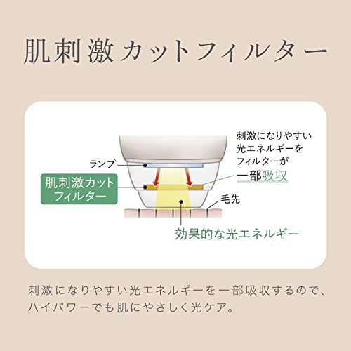 2022年発売】パナソニック 光美容器 光エステ ボディ＆フェイス用 ハイ