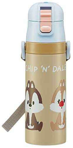 スケーター (skater) 子供用 ステンレス キッズ 水筒 直飲み 470ml ディズニー チップ＆デール くすみ 女の子 SDC4-Aの通販は 5,153円