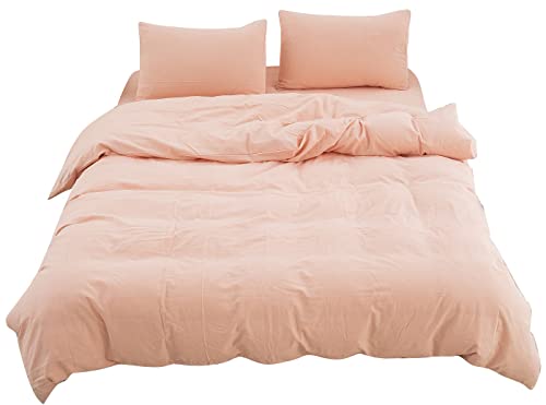 【掛け布団カバー ダブル 単品売り】オーガニックコットン 190x210cm 掛かバー 洗いざらしの綿100% 洗い替え 布団カバー 防ダニ 掛けふと