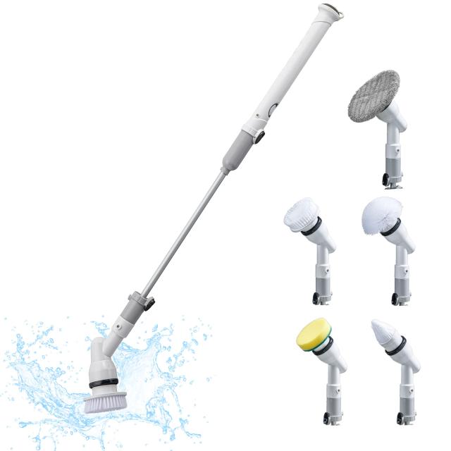 電動お掃除ブラシ バスポリッシャー 電動デッキブラシ お風呂掃除