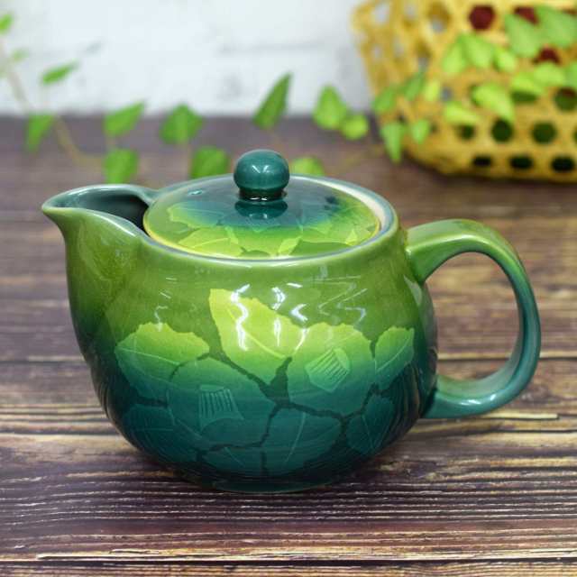 急須 おしゃれ 九谷焼 急須 ポット 銀山茶花 陶器 和食器 日本製 茶こし網付の通販は