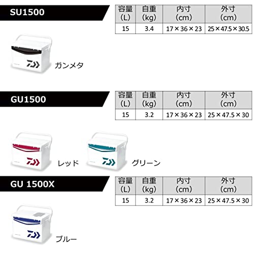 ダイワ(DAIWA) クーラーボックス 釣り/アウトドア/キャンプ クールラインα3 GU1000X