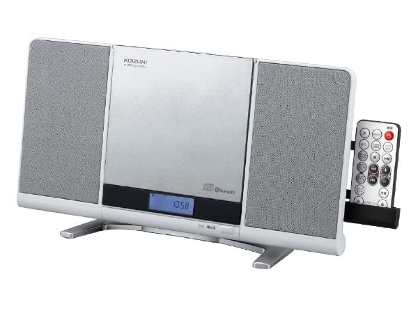 コイズミ ステレオCDシステム ホワイト 4981747073488の通販は 11,378円