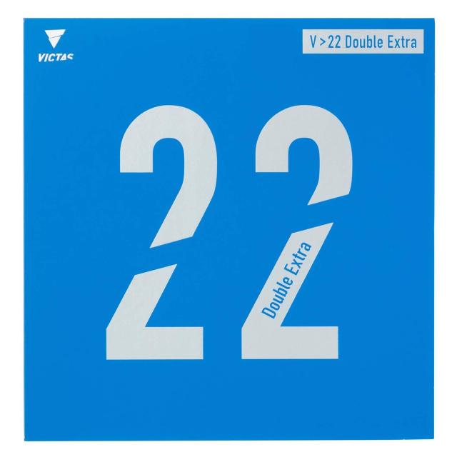 ヴィクタス(VICTAS) 卓球 ラバー V＞22 Double Extra(ダブルエキストラ) 裏ソフト レッド(0040) MAX 200070