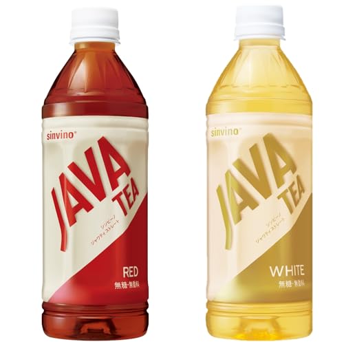 【ネット限定】大塚食品 JAVA TEA シンビーノ ジャワティ ストレート レッド＆ホワイト 各12本 【セット買い】 無糖 茶 500ml×計24 4,727円