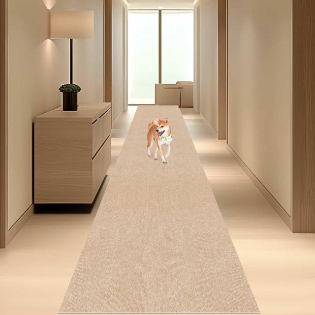 【 限定ブランド】廊下敷き カーペットラグ ラグマット 台所マット ロング 600×60cm HAODEMI ペット 絨毯 フローリング 滑り止め