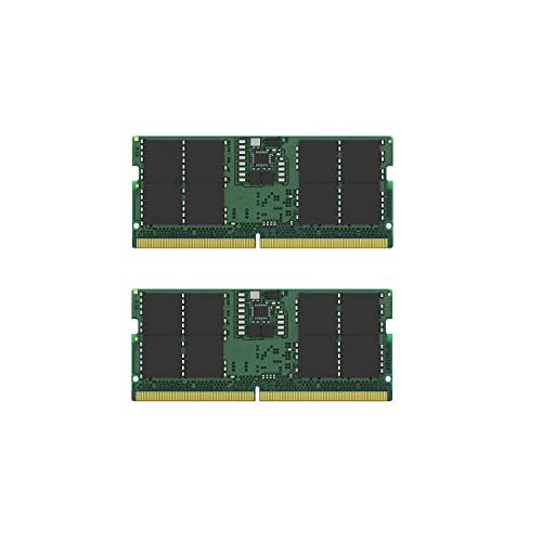 キングストンテクノロジー Kingston ノートPC用メモリ DDR5 4800MT/秒 16GB×2枚 CL40 1.1V KVR48S40BS8K2-32 製品寿命期間の通販は