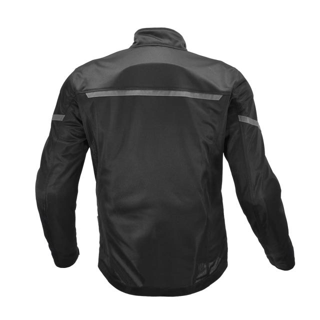 KOMINE バイク用 ジャケット プロテクトフルメッシュジャケット ネオ JK-162 07-162 メンズ ブラック/レッド M_1