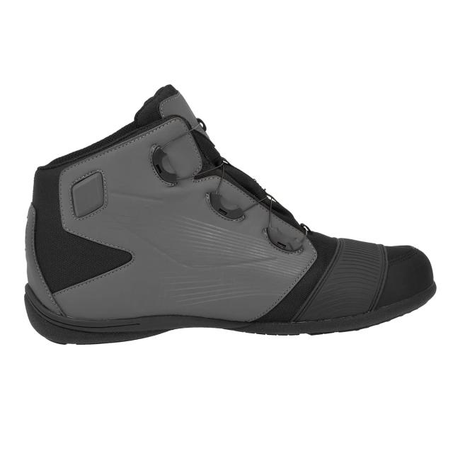 コミネ(KOMINE) バイク用 BK-096 ダイアルフィットWPライディングシューズ Grey/Black 26.5cm_6