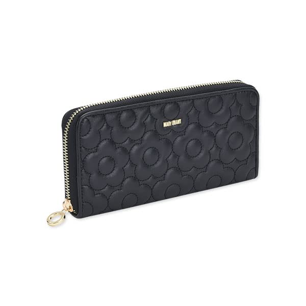 Mary Quant マリークワント キルトフォームデイジー パース 長財布 (ブラック)の通販は 27,565円