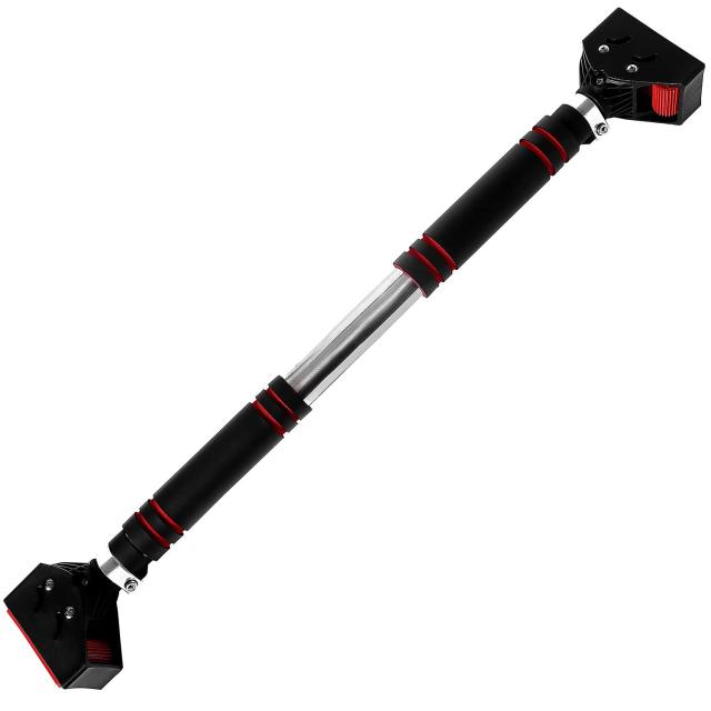 懸垂バー チンニング棒 懸垂棒 筋力トレーニング ぶら下がり健康器 自宅 筋トレ 懸垂マシン 滑り止め30秒簡単設置 背筋 胸筋 腹筋 二頭筋の通販は 5,540円