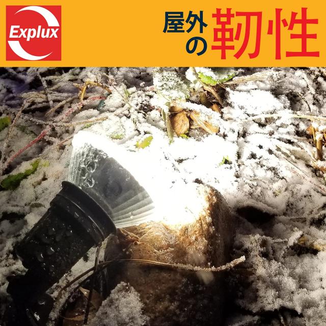 Explux LEDハイビーム電球 200W形相当 電球色 E26口金 超高輝度2600lm 調光器対応 ガラスボディ 屋外防水防劣化 PAR38ビームランプ 2個入