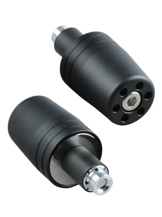 ポッシュ(POSH) バイク用品 ハンドルバーエンド ウルトラヘビーウェイトバーエンド ユニバーサルタイプ 内径14-19mm対応 マットブラック の通販は 6,903円