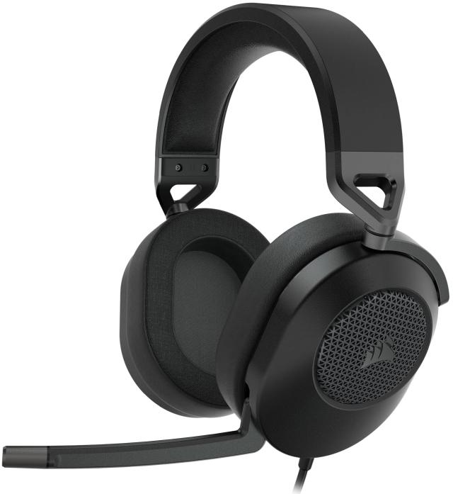 CORSAIR HS65 SURROUND コルセア サラウンド 3.5mmコネクタ ゲーミングヘッドセッ トMac/PS5/PS4/ Xbox Series/Switch対応 Discord認証 -の通販は