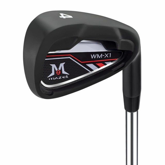 MAZEL (マゼル) WM-X1 ゴルフ クラブ アイアン スチールシャフト 8本セット/単品(番手:1,2,3,4,5,6,7,8,9,AW,PW,SW) メンズ 右用/左用 フの通販は